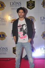 Varun Dhawan at the 21st Lions Gold Awards 2015 in Mumbai on 6th Jan 2015